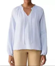 Social Standard by Sanctuary Tallie Long Sleeve Peasant Top Boho Size XL NWT
