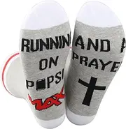 [POFULL] Running On Drinking Socks Fizzy Drink Gift Soda Gift Carbonated Drinks Lover Gift Novelty Socks for Men Women