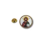 pins pin's flag national badge metal lapel hat button vest jesus catholic