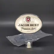 Vintage Jacob Best Light Beer Tap Handle Wide Version NOS Dorette Co