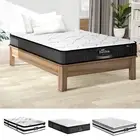Bedra Single Mattress Spring Latex Euro Top Cool Gel Foam Bed Medium Firm