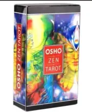 Osho Zen Tarot 78 Cards-pocket deck, smooth surface.