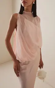 [Christopher Esber] Cumulus Silk Midi Dress