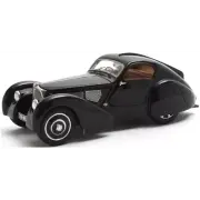 Matrix 1:43 Scale Bugatti T51 Dubos Coupe Black 1931