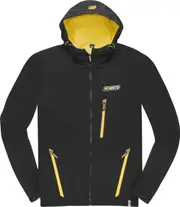 FC-Moto Crew-J Jacket, black-yellow, Size XL for Men Black Yellow