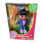 Nick Jr DORA the Explorer 8 In Plush Doll ON-THE-GO DORA New 2005 NIB