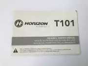 Horizon Fitness T101-5 - TM734 Treadmill Owner Manual 1000419577