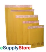 #2 8.5x12" KRAFT BUBBLE MAILER PADDED ENVELOPES-200ct