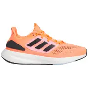 Adidas Mens Pureboost 22 Soft Boost Cushioned Running Shoes (Solar Red/Carbon/White)