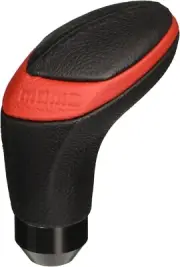 MOMO QUARK Shift Shifter Knob Black & RED QRKBK3