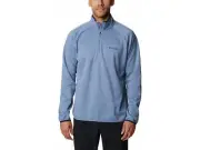 Columbia Men's Terminal PFG Quarter-Zip Fleece Elasticized binding Sweatshirt S