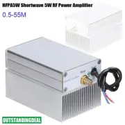 HFPA5W High Flatness 0.5-55M Shortwave 5W RF Power Amplifier HF Power Driver