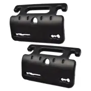 2 Pcs Back Seat Grap Car Hanger Plugs Kick Protector Headrest