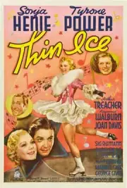 Thin Ice poster Sonja Henie Tyrone Power Arthur Treacher Joa 1937 Movie Photo