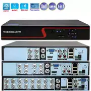 Smart Dvr Nvr 4/8/16 Channels 5MP-N Recorder Over Coaxial Motion Detect Cameras