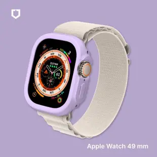 【RHINOSHIELD 犀牛盾】Apple Watch Ultra/Ultra2 49mm CrashGuard NX模組化防摔邊框手錶保護殼