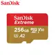 SanDisk Extreme A2 128G 256G microSDXC 記憶卡 行動裝置電玩記憶卡 安卓適用