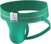 [BRODDLE] Men's Jockstrap Stretchy Nylon Mesh Pouch Performance Workout Athletic Supporters for Men