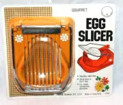 NEW IN PACKAGE 1983 VINTAGE TRAVCO GOURMET EGG SLICER STAINLESS STEEL WIRE