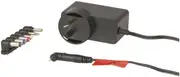12V DC 1.5A Slim Power Supply 7DC Plugs Input: 100-240VAC 50-60Hz