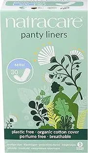 Natracare Mini Panty Liners 30 Pack, 30 count, Pack of 30