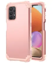 MCC Impact Samsung Galaxy A12 Shockproof 3in1 Rugged Case Cover A125 [Rose Gold]