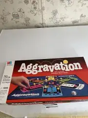 Aggravation Vintage Board Game 1989