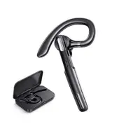Bluetooth Headset, Wireless Earpiece with Noise Cancelling Microphone for Black
