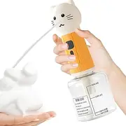 Dog Soap Sprayer | Electric Dog Shampoo Foamer USB Charging | Automatic Cleaning Foam Machine Pet Bath Supplies for Daily Washing Travel Outdoor Backyard Walking Garden Family Deck
