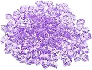 GOOHOCHY 1 Faux Ice Cubes Irregular Simulation Crystal Rocks for Table Decoration Highly Transparent Acrylic Gems for Photography Props Party Crystals and Vase Fillers Per Bag