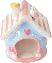STARTIST Hamster Habitat Play and Rest Creative Sleeping Nest Colorful Animal Nest Small Pets Play Hut for Squirrels Guinea Pig Mouse