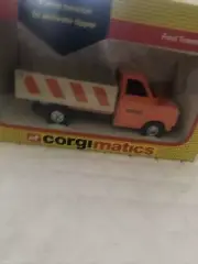 Vintage 1983 CorgiMatics #1121 Ford Transit Kipper With Original Box