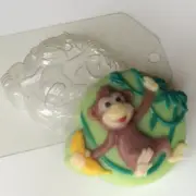 MONKEY MOLD, Soap Mold, Chocolate Making Supplies, Bath Bomb, Cake Decoration,