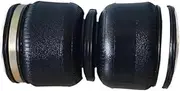 120180 Customized Air Spring Compatible For Coilover Fitted Air Suspension Double Convolute Rubber Airspring M53*2.0-50(TOP M12,FRONT RIGHT)