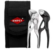 NEW KNIPEX MINI 002072V04XS 100mm PLIERS WRENCH & COBRA PLIERS SET