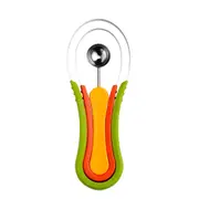 3pc Chef'n Scoop Troop 21.5cm Melon Baller & Fruit/Veggie Scraper/Spoon Set