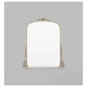 Audrey Medium Arch Mirror, Silver