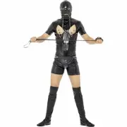 Smiffys Bondage Gimp Costume with Bodysuit