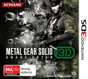 Metal Gear Solid: Snake Eater 3D (Nintendo 3DS 2DS 3DSXL n3DS) Rare PAL Version