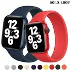 For Apple Watch Ultra 2 49mm Ultra 1 Silicone Elastic Strap Watch Band Solo Loop