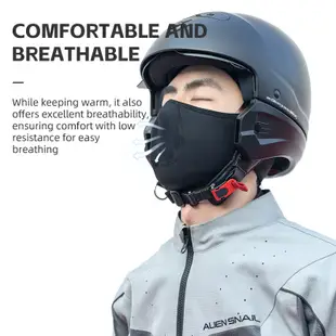Rockbros 騎行面罩防風舒適保暖頭套防紫外線透氣彈力巴拉克拉法帽摩托車頭套