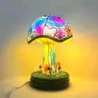Mushroom Lamp Resin USB Connection Bedside Night Light Table Decoration Gift