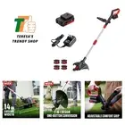 20V 12'' Cordless String Trimmer, Grass Trimmer&Edger with 4 Replacement Spoo...
