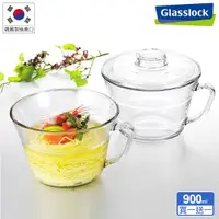 在飛比找ETMall東森購物網優惠-Glasslock 強化玻璃可微波泡麵碗900ml(買一送一