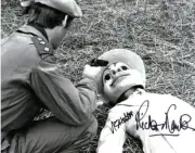 Doctor Who Autograph: RICHARD FRANKLIN & NICK HOBBS (Terror/Autons) Signed Photo