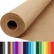 Rollo De Papel Kraft Marrã³n De 36" X 3600" (300'), Papel Para Envolver Regalos