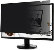 Oimzzr Privacy Screen Filter Reversible High-Transmittance 30° Invisible Anti-UV Anti-Glare Film for 28'' Monitor with 16:9 Aspect Ratio