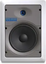 Leviton Security and Automation 60W in-Wall Speaker Pair, 6.5 inch
