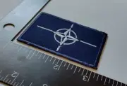 Jens Stoltenberg World Leaders Flag Patch NATO Hook Loop High Quality Patch