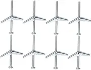 OSALADI Bolts and Wing Nut Assortment Kit Sets Heavy Duty Drywall Anchors for Safe Hanging